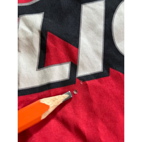 Coors Light Men's Board Shorts Sz Large colorblock red black - Picture 7 of 16